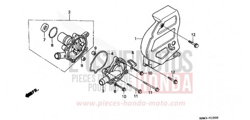 WATER PUMP XL600VT de 1996